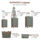 5pcs Luggage Set (5 Count)