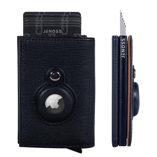 Jenoss Smart AirTag Wallet for Men (28 Count)