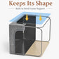 Blanket Storage Bins with Metal Frame for Closet (6 Count)