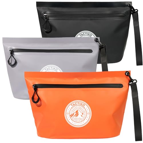 Tactiko 3L Waterproof Pouch w (3 Count)
