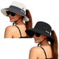 Women's Ponytail Safari Sun Hat