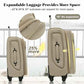 4 Piece Expandable Luggage Set (4 Count)