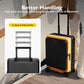 Top Opening Carry on Luggage with Narrow Trolley Handle