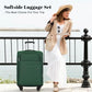 4 Piece Expandable Luggage Set (4 Count)