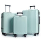 3 Piece Luggage Sets With Spinner Wheels Hardshell TSA Lock