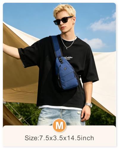 Crossbody Bags for Women Men Trendy Sling Bag Backpack Chest Bag