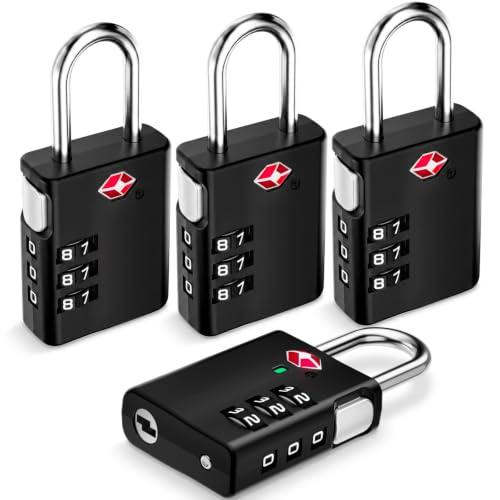 TSA Locks for Luggage (4 Count)