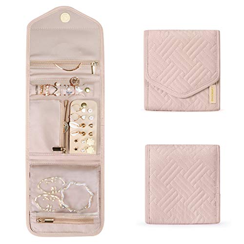 Travel Jewelry Organizer Case Foldable Jewelry Roll