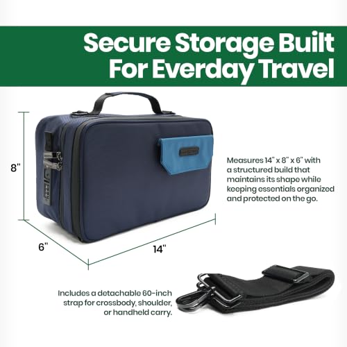 Large Storage Case with TSA Combination Lock Bag