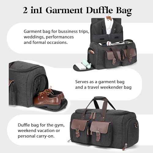 Canvas Garment Bags for Travel