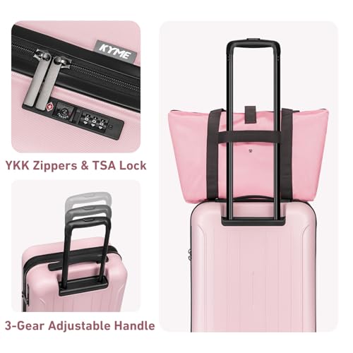 Carry On Luggage Sets 3 Piece 20 Inch Suitcase Set with Duffel Bag (3 Count)