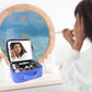 Travel Makeup Bag with LED Mirror Travel Makeup Organizer with 3 Lighted Settings