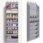 1 Pack Over The Door Shoe Organizer