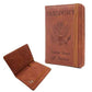 Premium Leather Passport Holder Covers Case