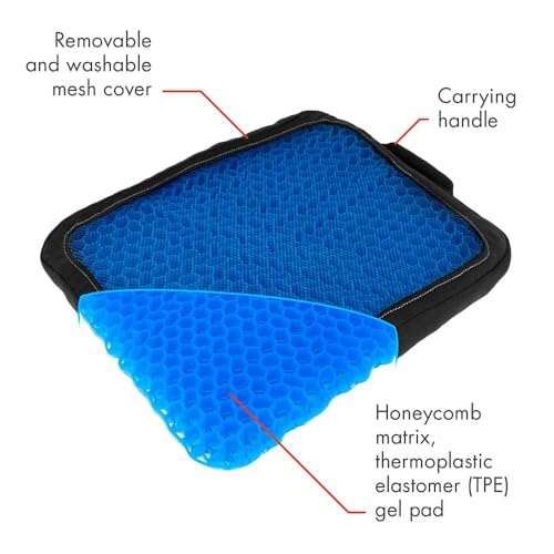 IN9114 Comfy Gel Cushion Gel Seat Cushion Pain Relief