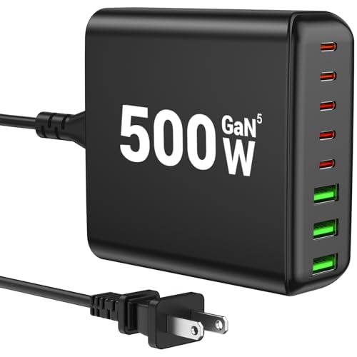 500W USB C Charger Block