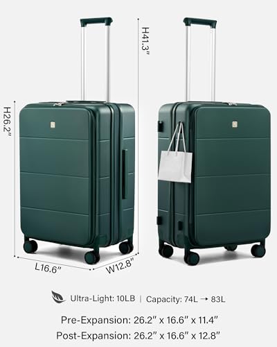 Expandable Medium Checked Luggage