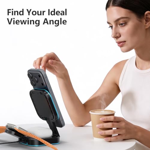 3 in 1 Mini Foldable Charging Station for Apple Devices