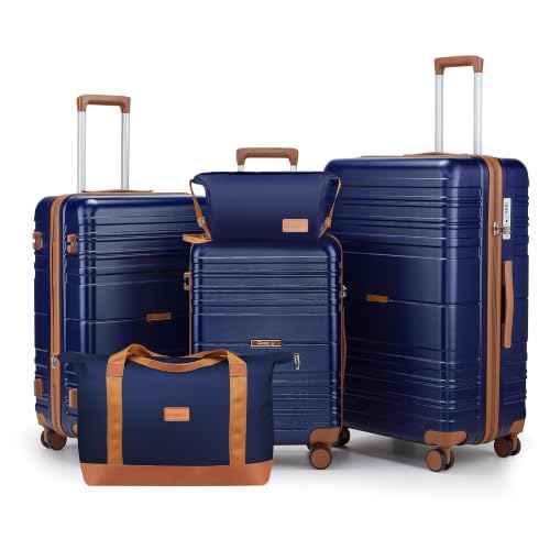 Luggage Sets with Spinner Wheels (5 Count)