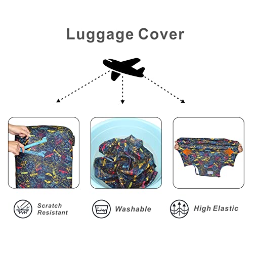 Travel Luggage Cover Suitcase Protector Fits 23