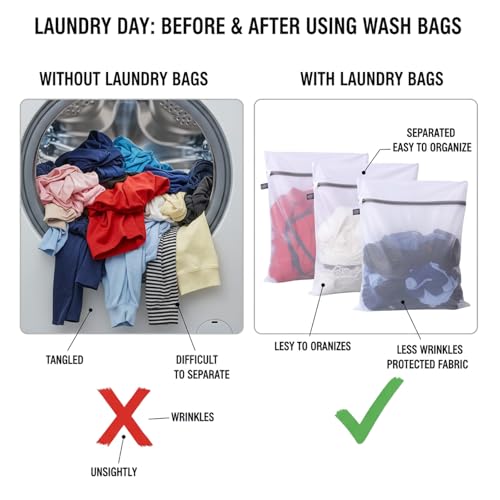 Lingerie Bags for Washing Delicates (3 Count)