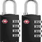 Travel Locks TSA Approved Locks for Luggage (2 Count)