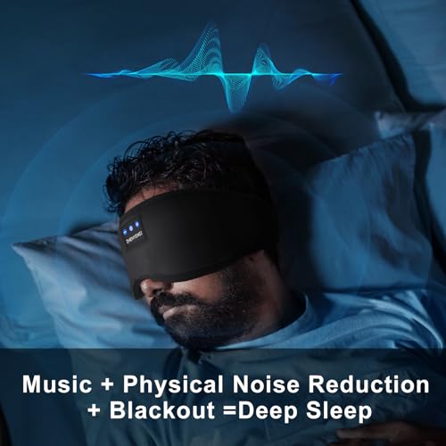 Sleep Mask with Bluetooth 5.4 Headphones