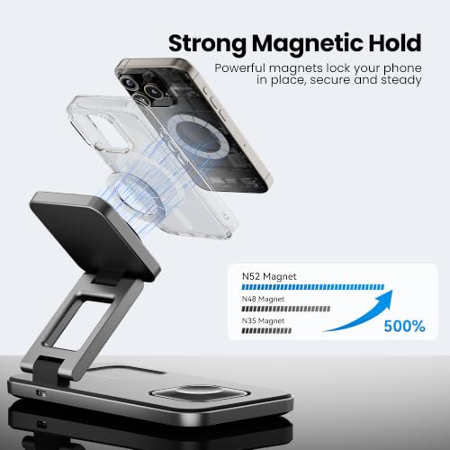 3 in 1 Magnetic Wireless Charger for Multiple Devices