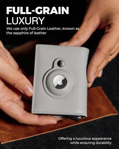 Jenoss Smart AirTag Wallet for Men & Women