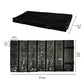 Travel Jewelry Roll Bag Portable Organizer Pouch With Grids&PVC Cover Storage Bags for Necklace