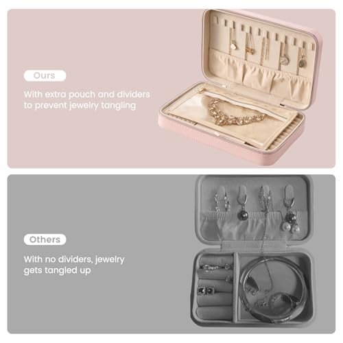 Travel Jewelry Case for Women Girls