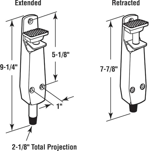 Step Down Door Stopper Heavy Duty