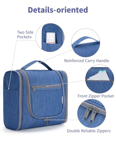 Hanging Toiletry Bag for Women Travel Makeup Bag Organizer Toiletries Bag Men for Cosmetics Essentials Accessories