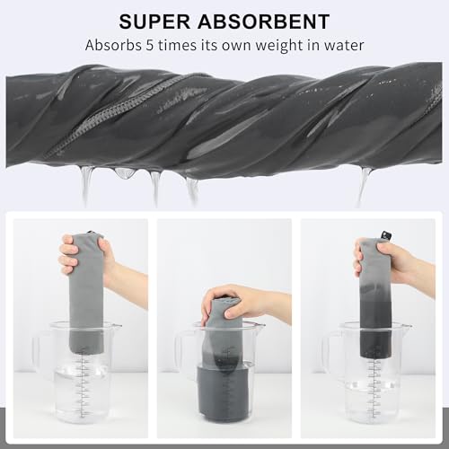 Microfiber Towel Quick Dry Camping & Travel & Gym Towel. Compact