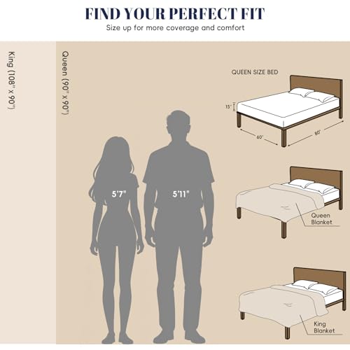 Printed Fleece Blanket Queen Size