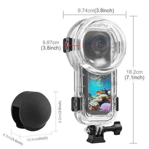 Invisible Dive Case for Insta360 X5