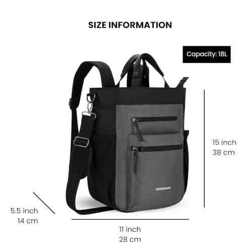 Soleil Anti Theft Convertible Backpack Tote
