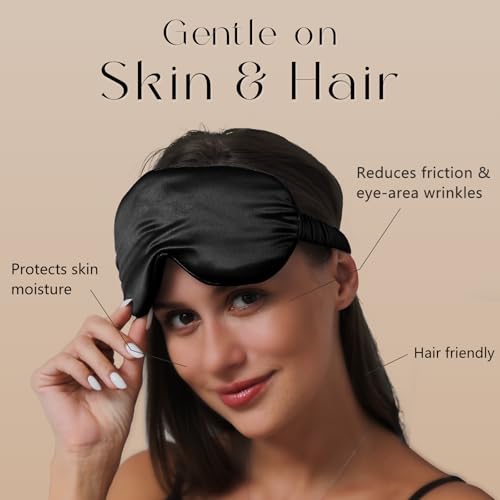 Adjustable 3D 22 Momme 100% Mulberry Silk Sleep Mask
