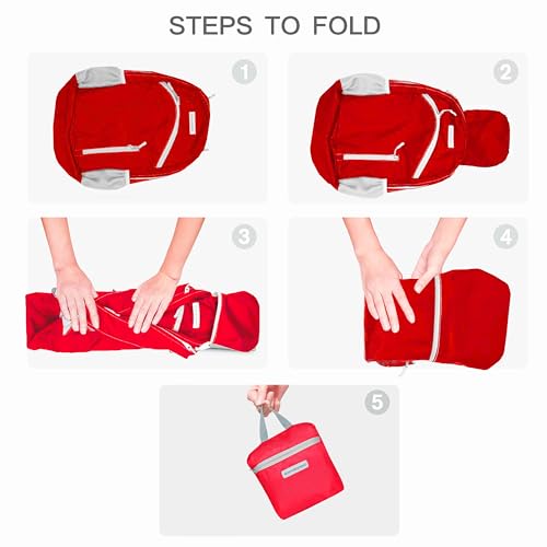 35L Foldable Waterproof Backpack For Outdoor Sports With Inside Wet Clothes Compartment Packable For Multiple Uses Ultra Lightweight Ideal For Hiking Men And Women Travel