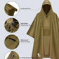 Double Layer Rain Poncho