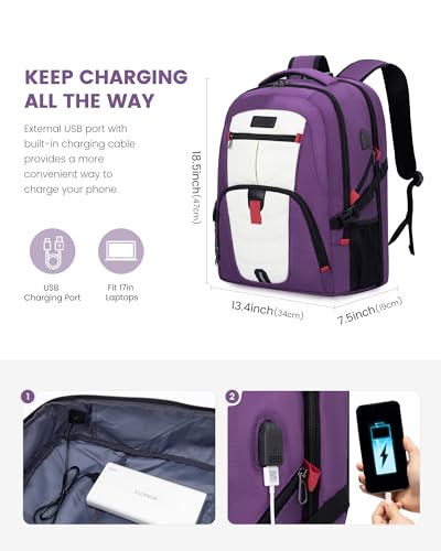 Large Laptop Backpack for Men