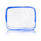 3Pcs Crystal Clear PVC Travel Toiletry Bag Kit for Women Men