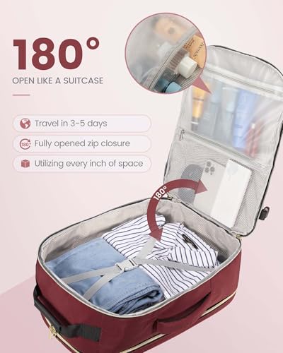 40L Travel Backpack Flight Approved Carry on Backpack