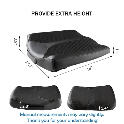 Car Memory Foam Heightening Seat Cushion for Short People Driving