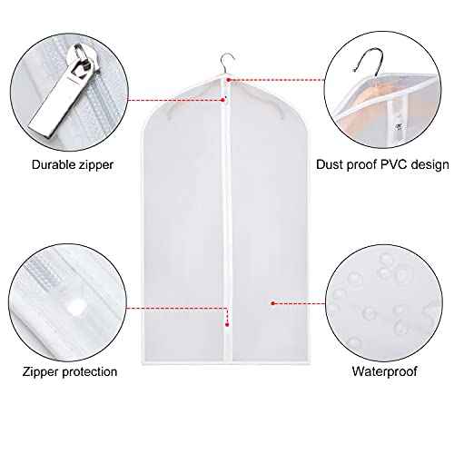 Suit Bag for Storage Suit Cover Protector 40 in