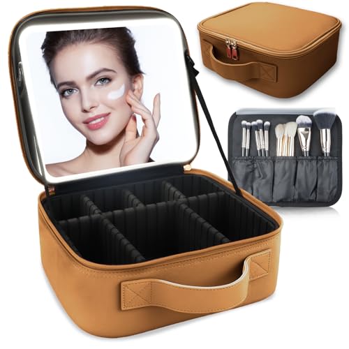 Makeup Bag with Led Mirror