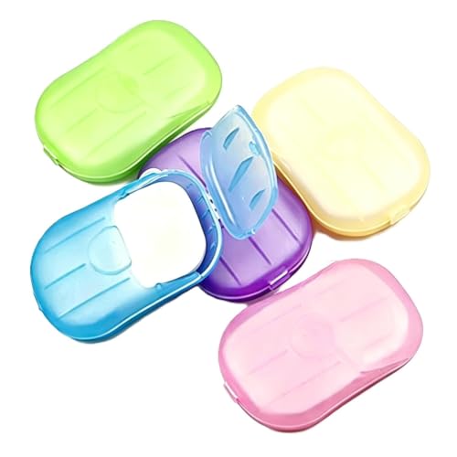 Colorful Disposable Soap Sheets Paper (5 Count)