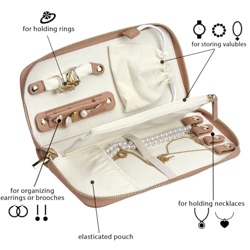 Travel Jewelry Organizer Case