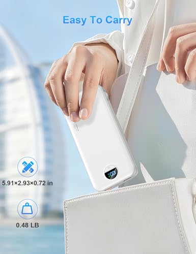 Portable Charger Power Bank 10000mAh PD20W w