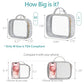 Clear Makeup Bag (2 Count)